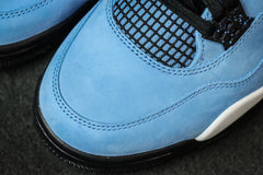 AJ4 TS co-branded blue suede